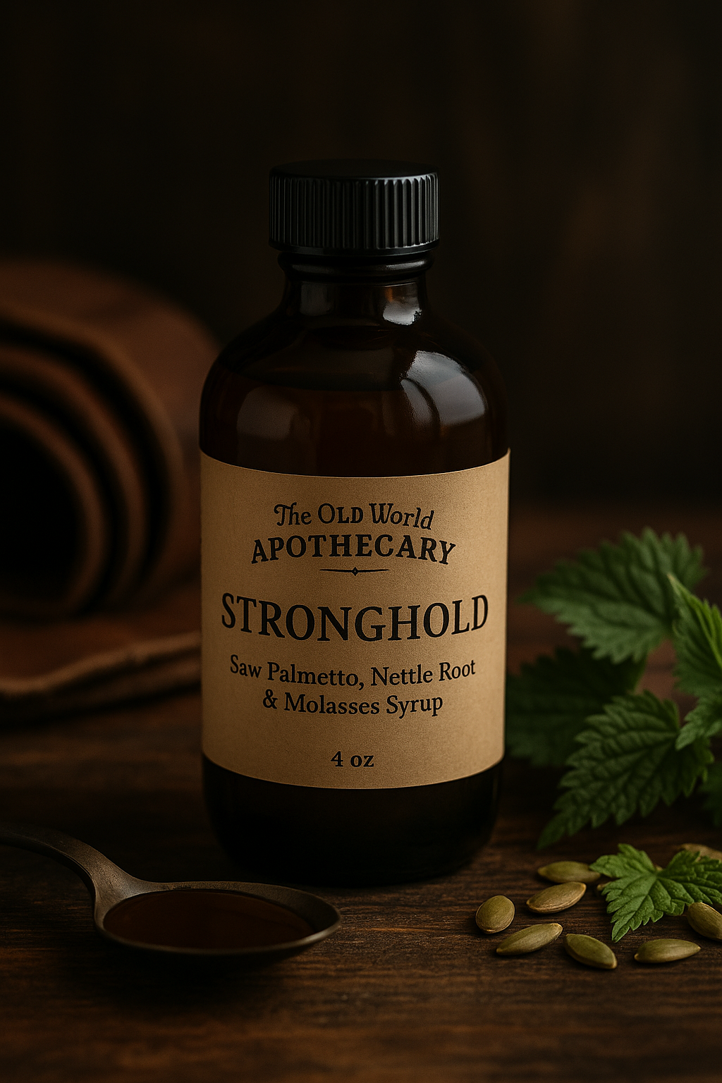 Stronghold Prostate & Hormonal Support Tonic for Men 8 oz