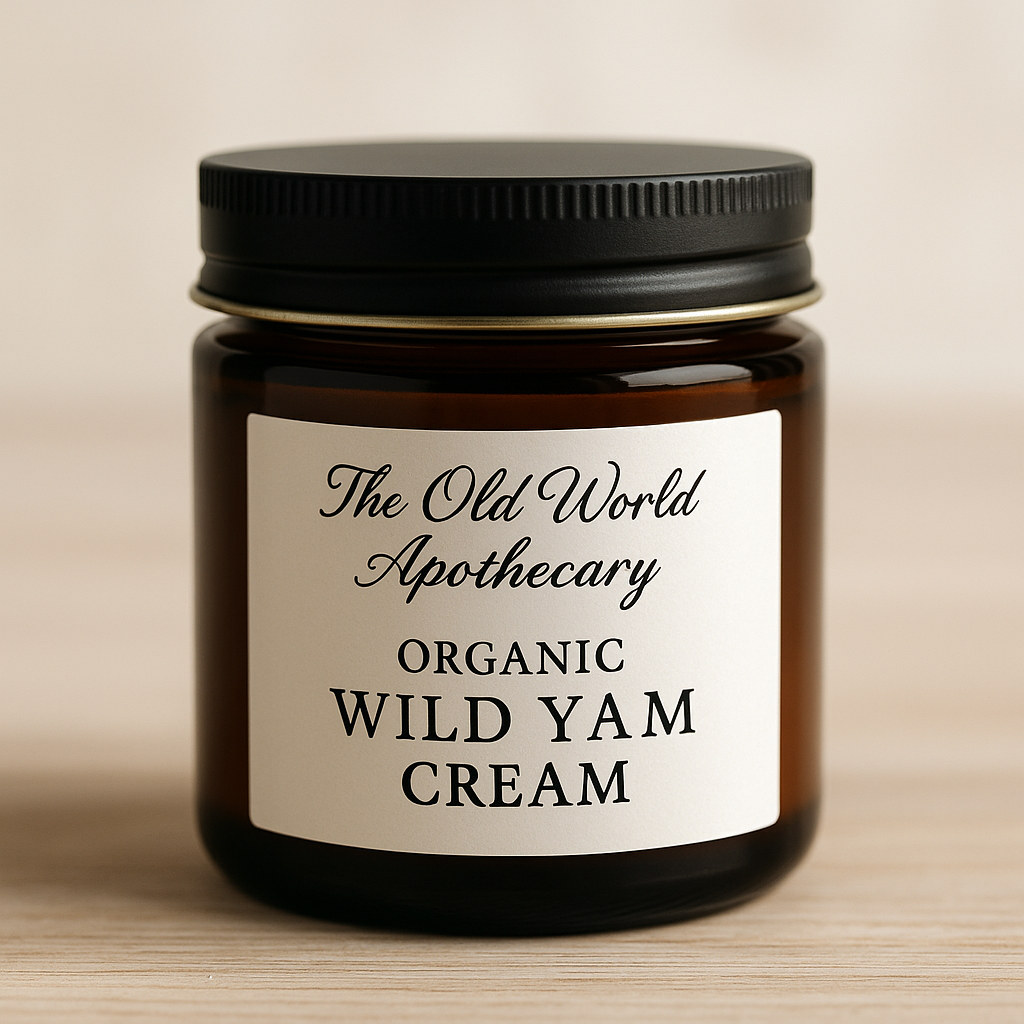 Organic Wild Yam Cream 4 ounces