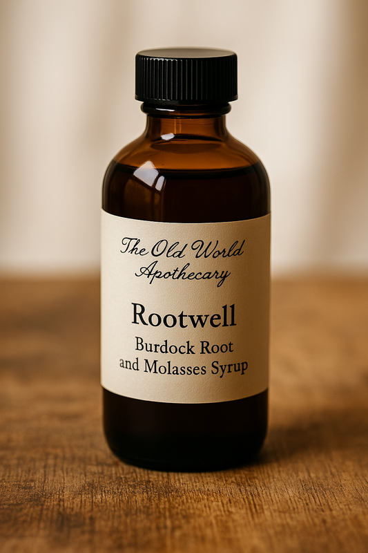 Rootwell Organic Burdock Root and Molasses Syrup 8 oz