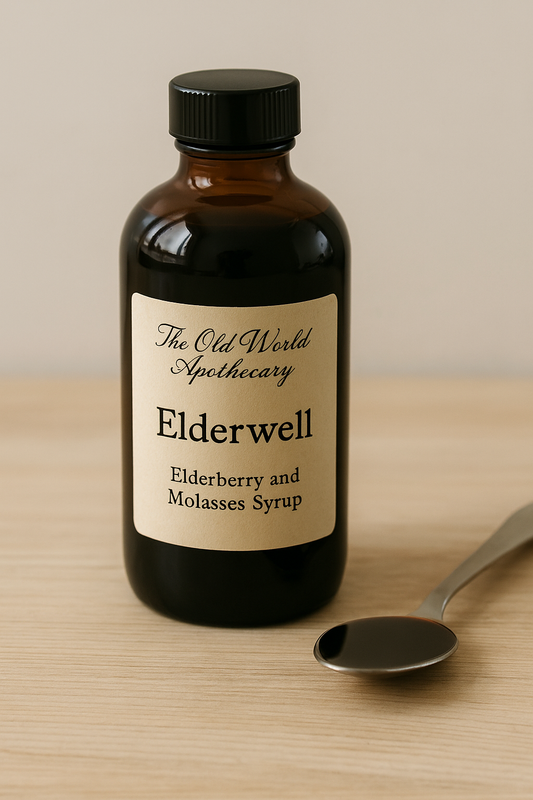 Elderwell Elderberry and Molasses Syrup 8 oz