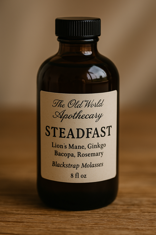 Steadfast a Tonic for Men's Mental Clarity and Focus 8 oz