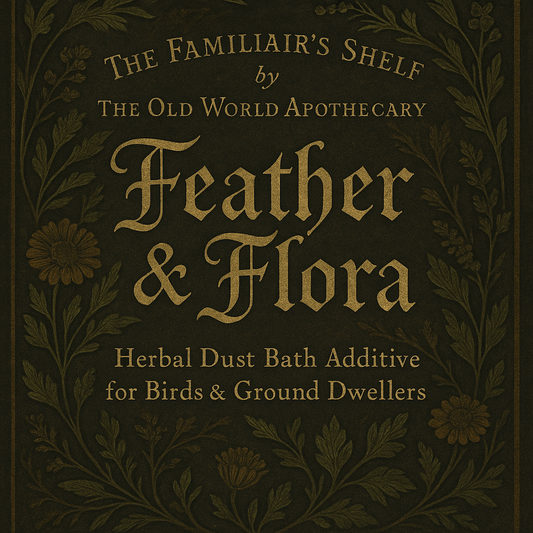 Feather & Flora – Organic Herbal Dust Bath Additive